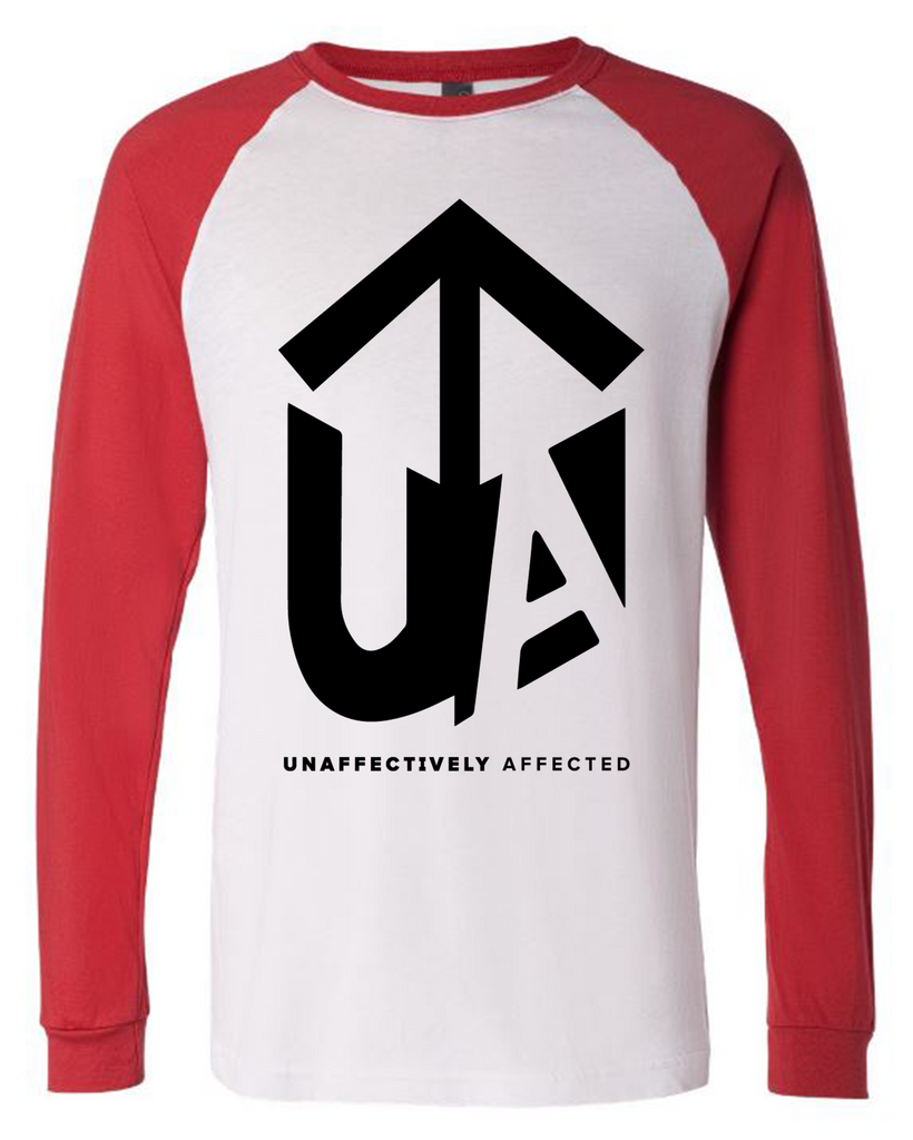 Limited Edition Red Unisex  3/4 Baseball T-Shirt